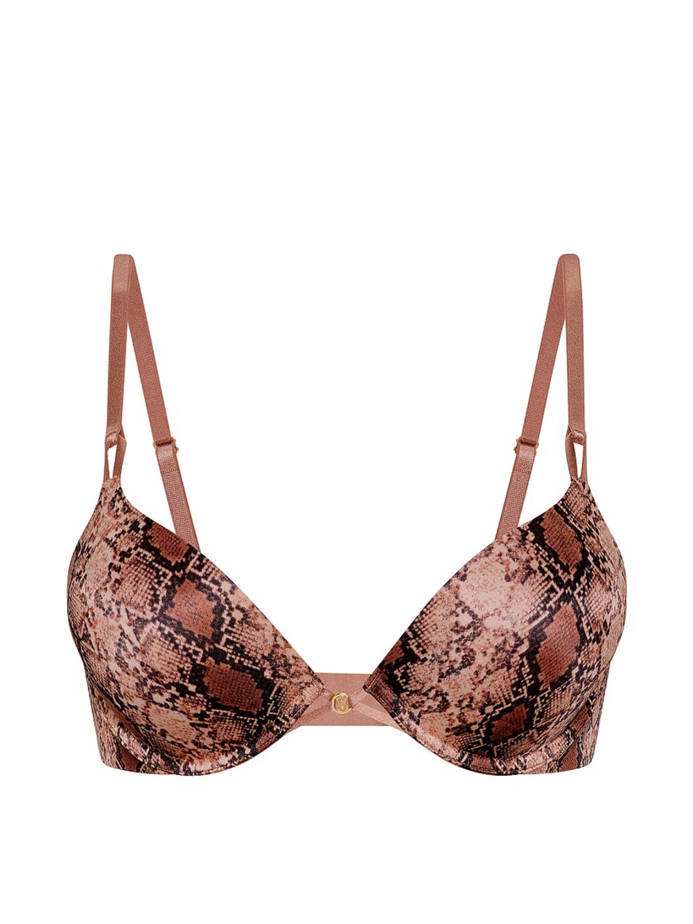 NWT Victoria's Secret Very Sexy Bombshell Smooth 2 Cups Push Up Bra 34D Snakesin